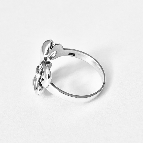 Sterling Silver Fleur De Lis Ring, New Orlean Saints, France Symbol, Lily Rings - Picture 13 of 14